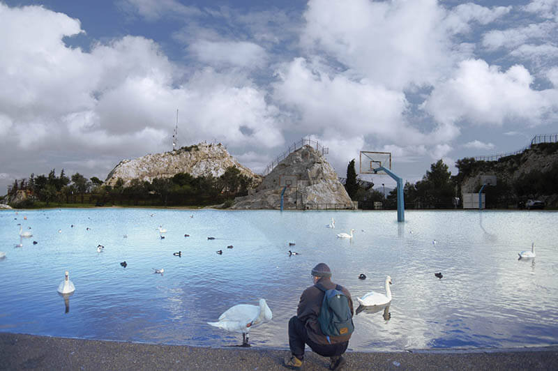 Lake In Lycabettus 